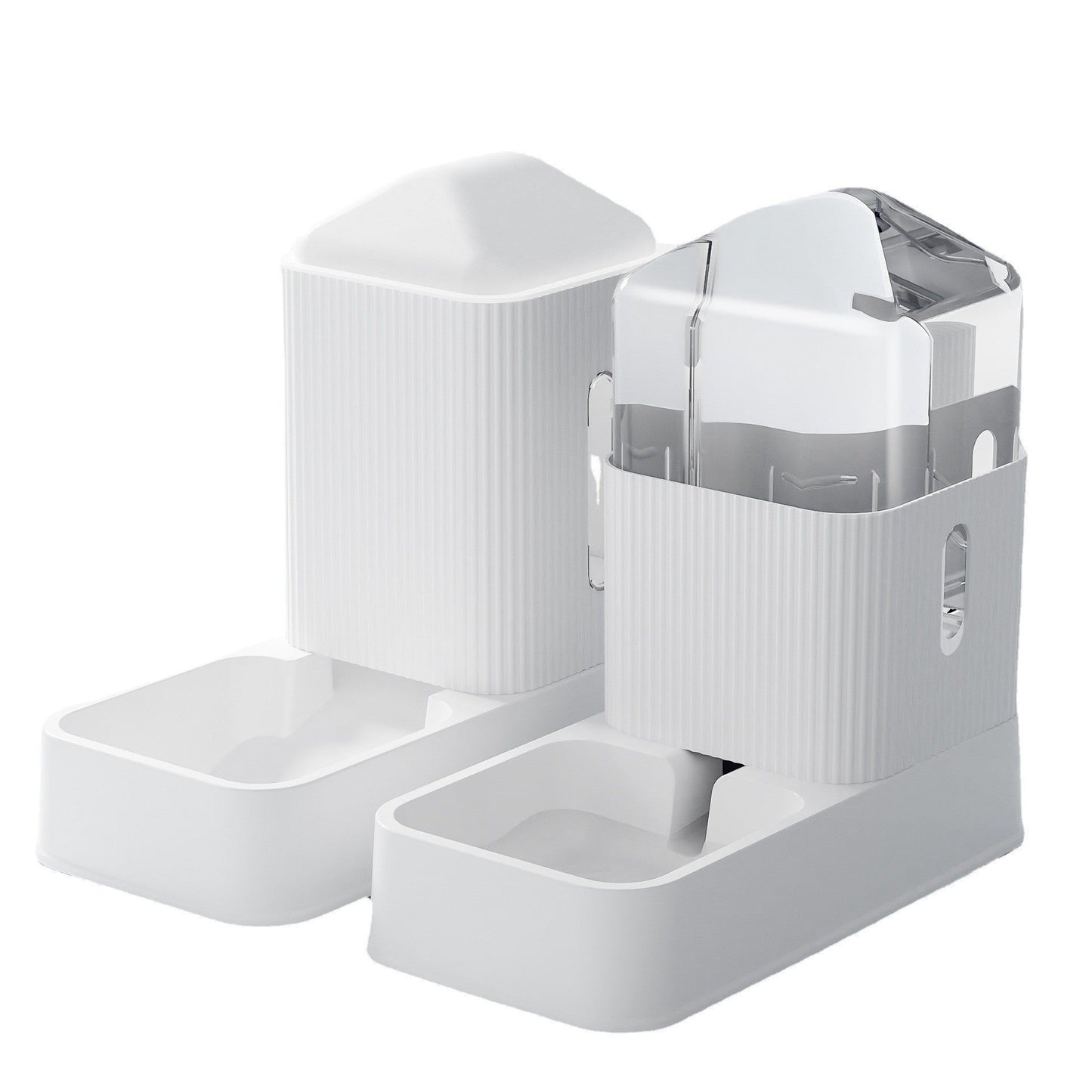 Automatic Feeder & Water Dispenser Kit for Pets (Set of 2) - aydens bidness