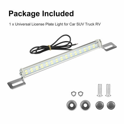 Universal License Plate LED Back Up Light for Car SUV Truck RV 6000K Super White