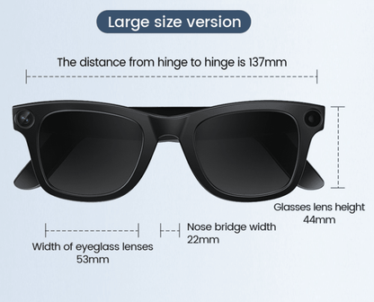 AI Camera Smart Glasses - aydens bidness
