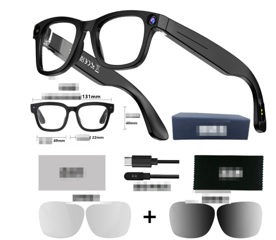 AI Camera Smart Glasses - aydens bidness