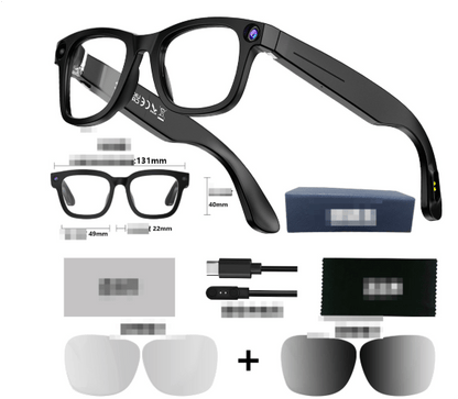 AI Camera Smart Glasses - aydens bidness