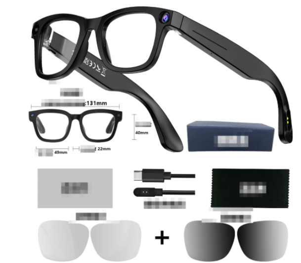 AI Camera Smart Glasses - aydens bidness
