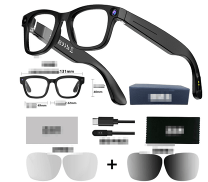 AI Camera Smart Glasses - aydens bidness