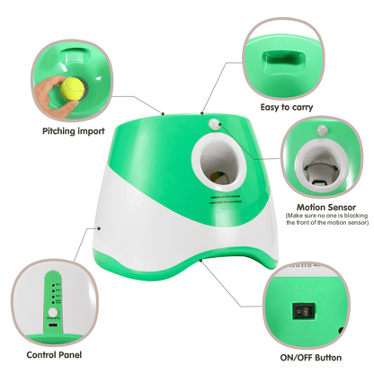 Automatic Ball Launcher for Dogs (One Piece) - aydens bidness