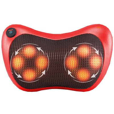 Back and Neck Massage Pillow w/Heat - aydens bidness