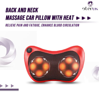 Back and Neck Massage Pillow w/Heat - aydens bidness