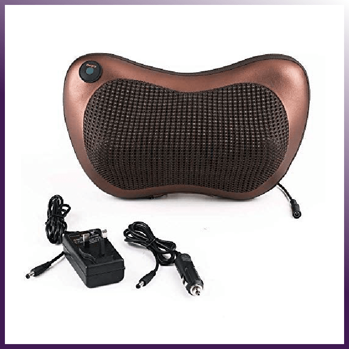Back and Neck Massage Pillow w/Heat - aydens bidness