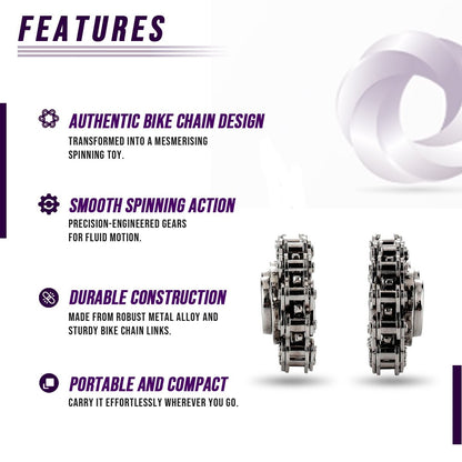 Bike Chain Gear Spinner - aydens bidness