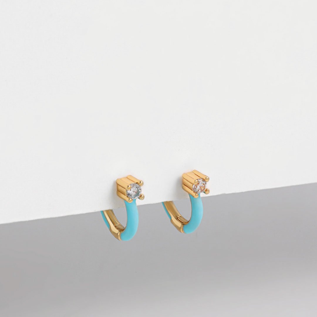 Flirt Huggie Earrings