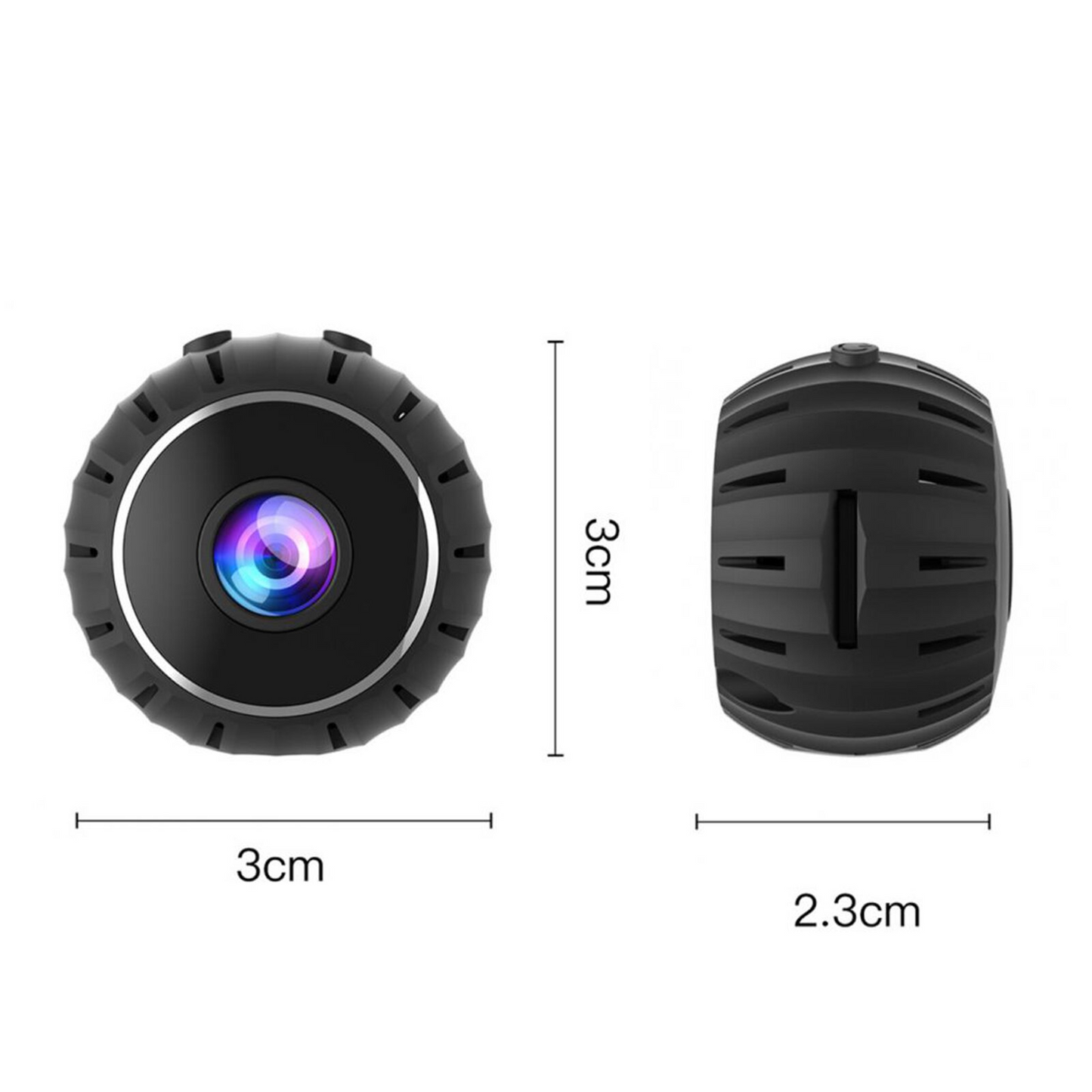 Mini Hidden Spy Nanny Camera Wireless Nanny Cam WiFi Home Security HD 1080P DVR
