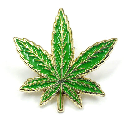 Weed Leaf Pins
