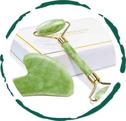Jade Roller & Gua Sha Gift Box - aydens bidness