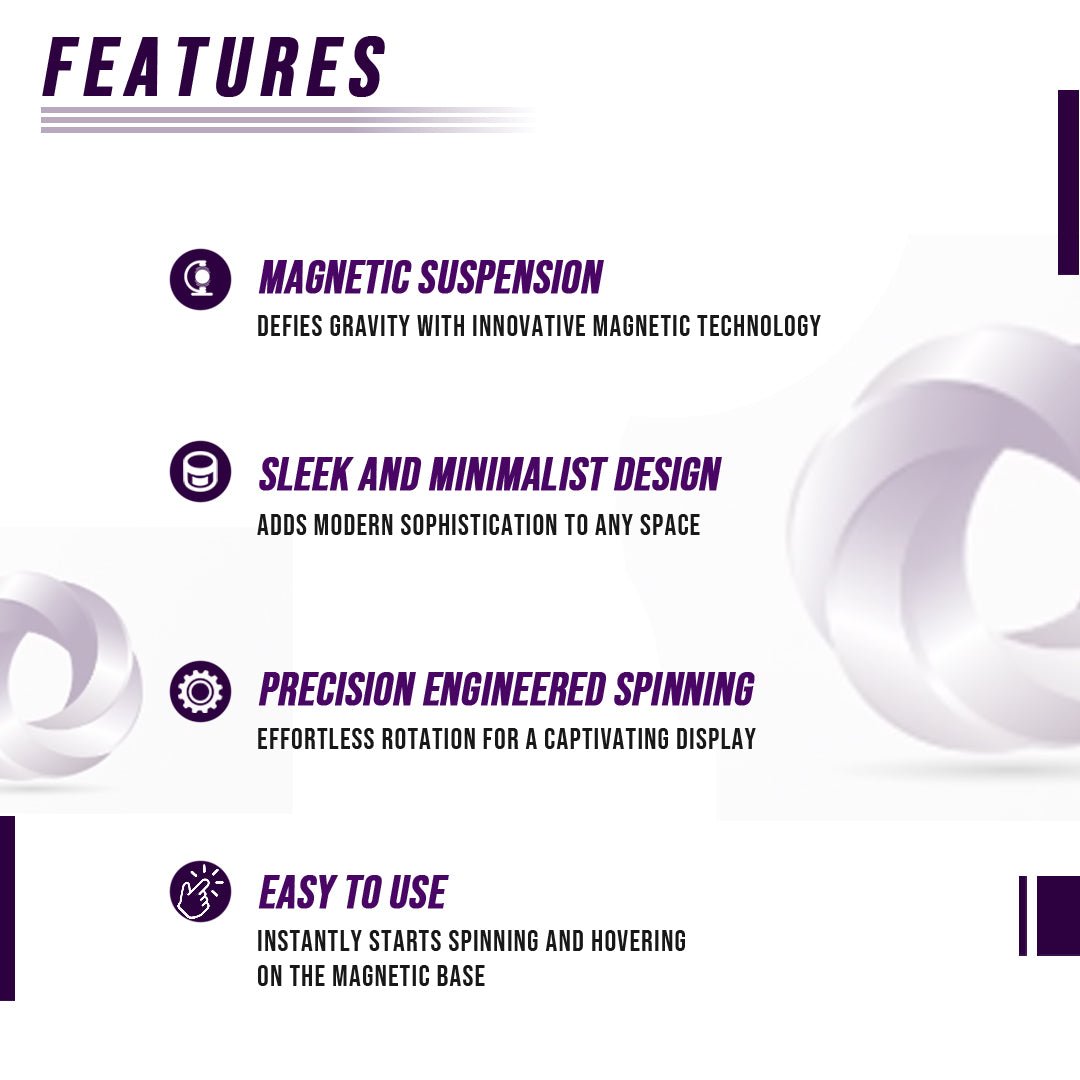 Magnetic Orbit Spinning Ball - aydens bidness