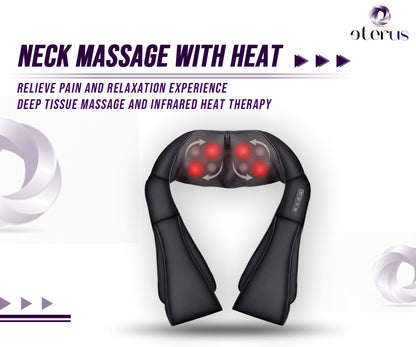 Neck and Shoulder Massager w/Heat - aydens bidness
