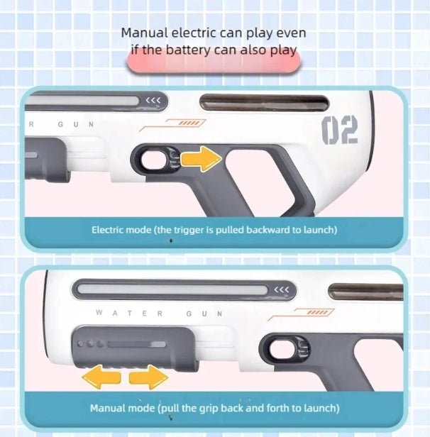 New Fully Electric Automatic Water Gun Toy - aydens bidness
