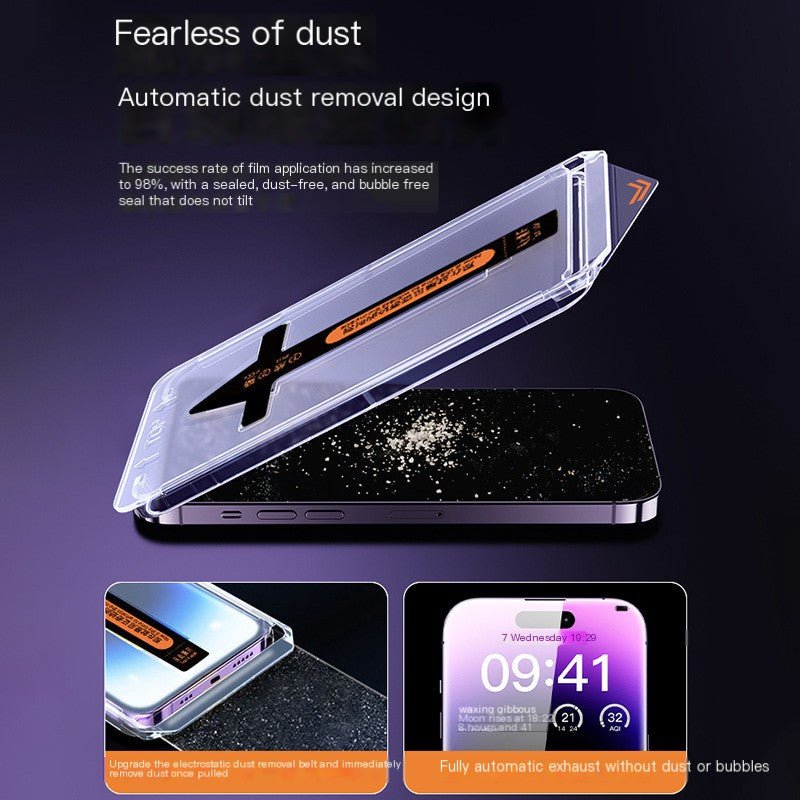 Tempered Glass Privacy Screen Protector for iPhone 15 Pro Max - aydens bidness