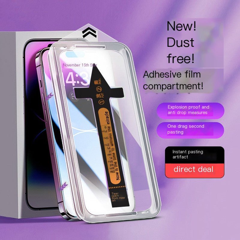 Tempered Glass Privacy Screen Protector for iPhone 15 Pro Max - aydens bidness