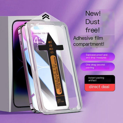 Tempered Glass Privacy Screen Protector for iPhone 15 Pro Max - aydens bidness