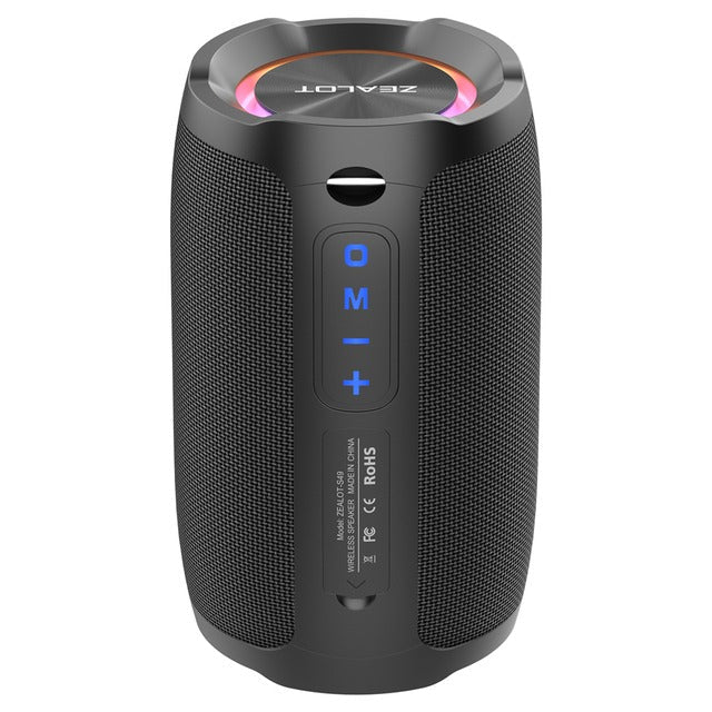 Zealot S49 20W Portable Bluetooth Speaker with 360° Sound - aydens bidness